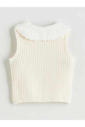 LC Waikiki Crew Neck Girl's Knitwear Vest
