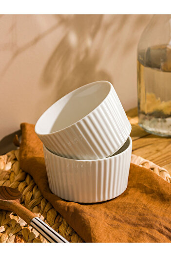 LC Waikiki Sparkling Choices from Shining Store |   Ceramic Bowl Set of 2 11 cm
