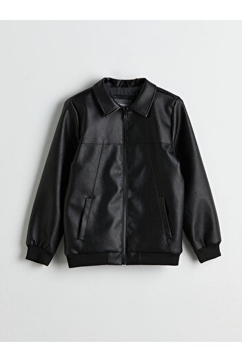 LC Waikiki Sparkling Choices from Shining Store |   Boy's Leather Look Jacket