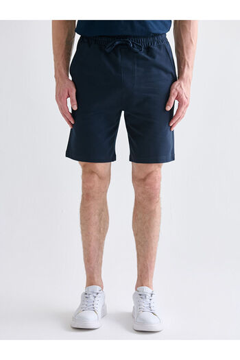 LC Waikiki Navy Blue Standard Fit Men's Shorts