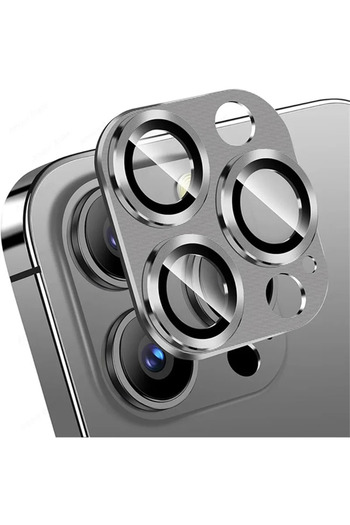 Choice 16 Pro Max-16 Pro Titanium Grey For IPhone 16 Pro Max 16 Plus Metal Camera Lens Protection Glass For