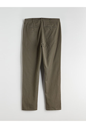 LC Waikiki Khaki Standard Fit Men's Chino Trousers