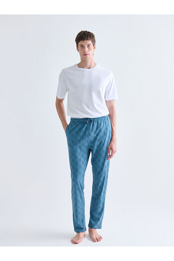 LC Waikiki Indigo Standard Mold Men's Pajama Bottoms