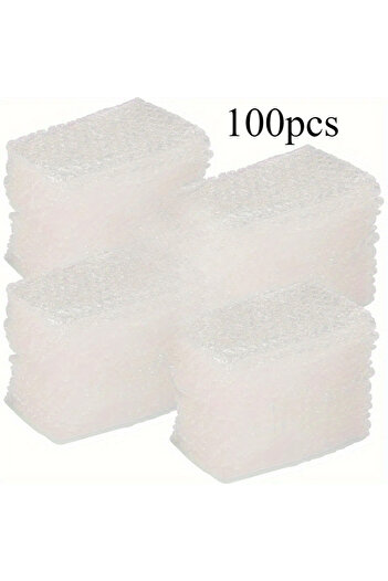 Choice 100pcs pack 100pcs Premium Bubble Cushion Wrap Pouches - Durable & Reusable 4x6" Shipping Bags for S