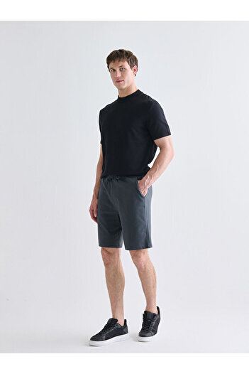 LC Waikiki Anthracite Standard Fit Men's Shorts
