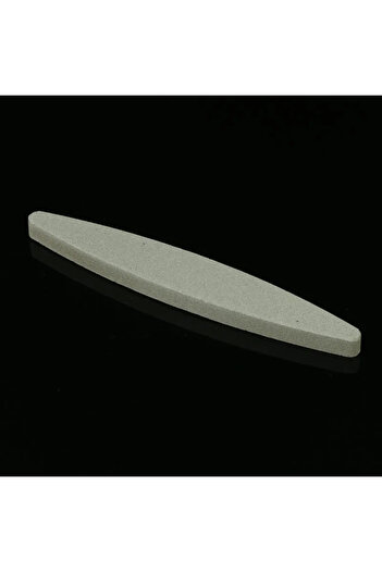 Choice As Shown random color One Piece 240 Grit Alumina Ship Type Oval Whetstone Household Kitchen Outdoor
