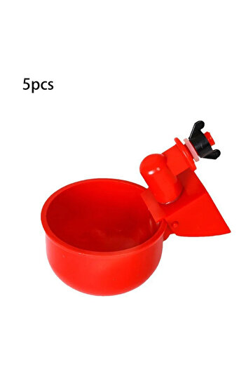 Choice ADH035 5 Pieces Chicken And Duck Automatic Waterer Easy To Install Drinking Cup Chicken Feed Plastic