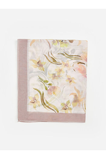 LC Waikiki Sparkling Selections from Shining Store |   Floral Patterned Women's Shawl