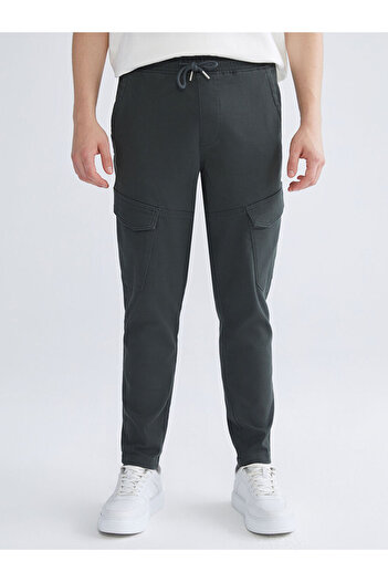 LC Waikiki Green Slim Fit Men's Cargo Pants