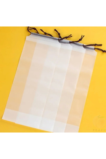 Choice 5pcs 1/3/5pcs Transparent Waterproof Umbrella Storage Bag Portable Reusable Drawstring Bag Home Stor
