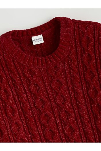 LC Waikiki Lcw Kids Crew Neck Girls Knitwear Sweater