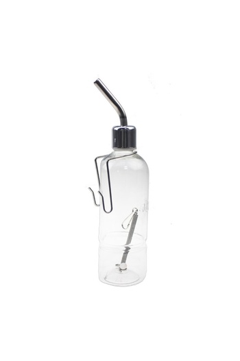 Choice1 350ml Dark Brown Water Bottles for Rabbit Ferret Small Bird Guinea Pigs Rats Hamster Cage Hanging Li