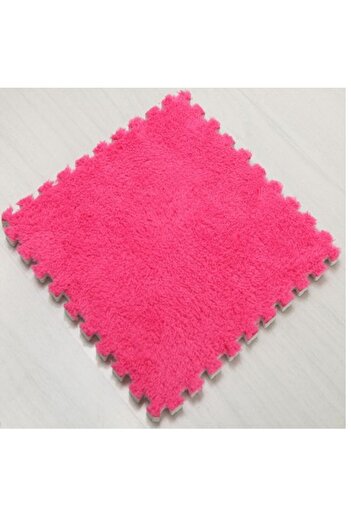 dalip Set 10 Pieces Puzzle Mat, Flippy, EVA Foam, Soft, 30 x 30 x 1 cm, Pink