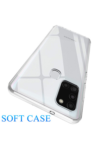 Choice A21S Clear TPU Case For Samsung Galaxy A51 A71 A31 A41 A21 A11 A01 Core A21S Clear Soft Back Phone C