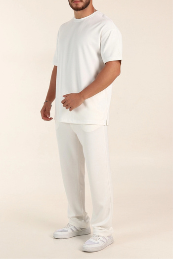EXSPORT 2-Piece Oversized Comfortable Casual Seasonal Tracksuit Set