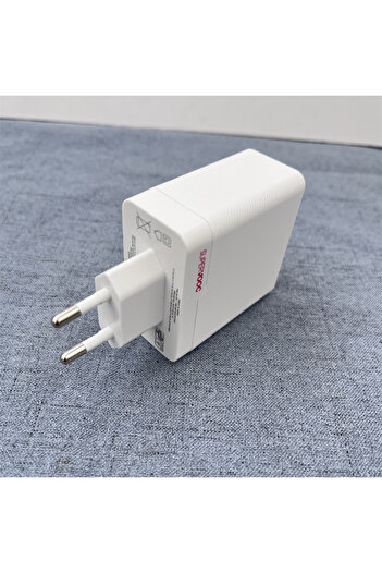 Choice Only EU Charger ONEPLUS 100W Dual Ports Charger EU SuperCharge USB A/C PD Power Adapter 12A Type C P