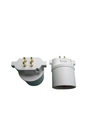 Choice 2 piece GX10Q-E26 plastic conversion lamp holder 250V double screw conversion lamp holder can be ...