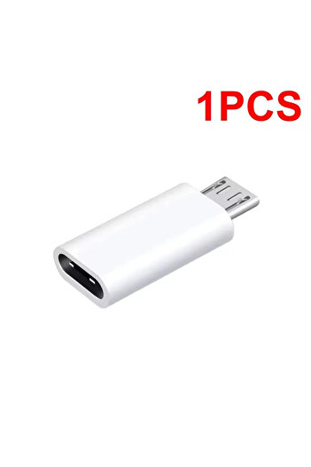 Choice 1Pcs White 10-1Pcs Micro USB Female To Type C Male Adapter OTG Converter Micro-B To USB-C Connector