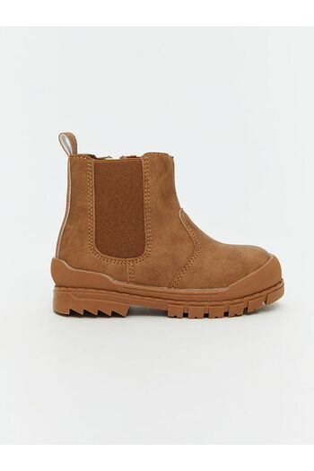 LC Waikiki Brown Suede Look Baby Boy Boots