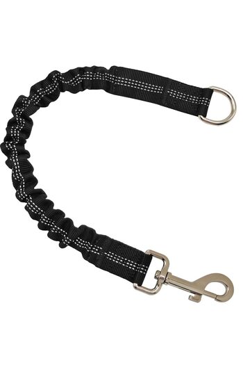 Choice Black Dog Lead Shock Absorber Medium Dogs Pet Elastic Rope Indestructible Toys Walking Leads Extensi