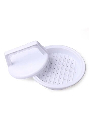 Choice 1pc white 1pc Hamburger Press Stuffed Burger Press Plastic Meat Grill Party BBQ Burger Maker Mould H
