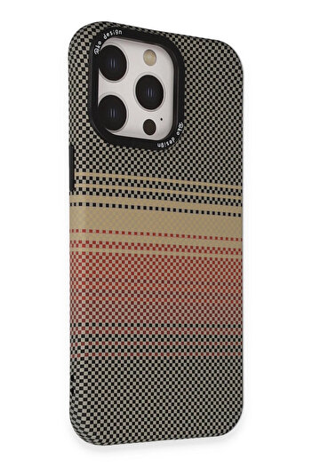 Fuchsia iPhone 15 Pro Basel Cover - Titan Gray