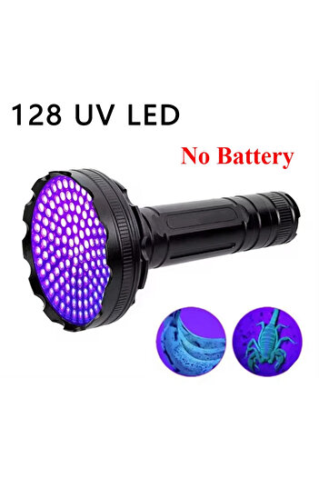 Choice 128 LED UV Flashlight 100/128 LED UV Light 395nm UV Flashlights Ultraviolet Torch Black Light Detect