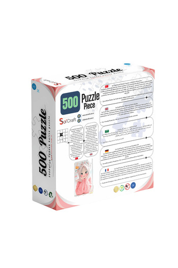 Soi Craft 500 Parça Puzzle Küçük Mutlulukların Resmi