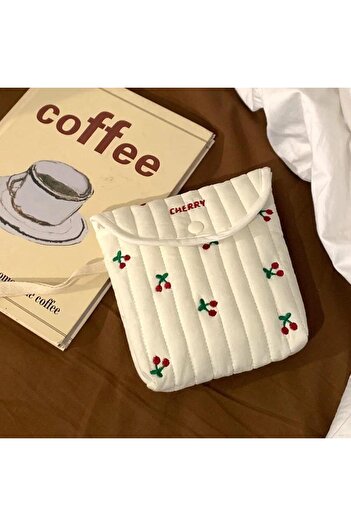 Choice Cherry 1pc Cute Sanitary Napkin, Aunt's Napkin Storage Bag, Portable Small Mini Student Sanitary Cot