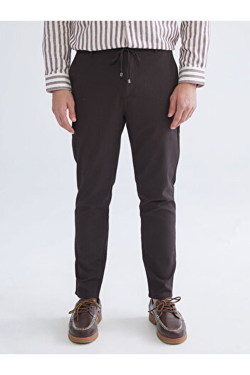 LC Waikiki Brown Slim Fit Men's Trousers