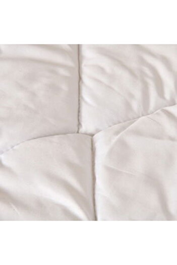 Evidea Soft Double Thin Microfiber Quilt - White - 195X215 cm