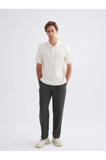 LC Waikiki Khaki Comfortable Fit Men's Trousers