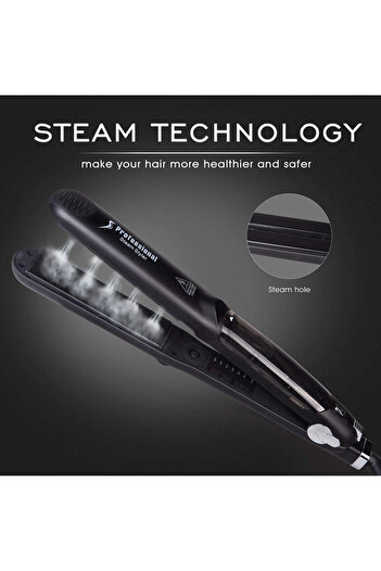 Generic Professional Multi-function Ceramic Spray Steam Hair Straighteners Curler Hair Salon Steam Styler