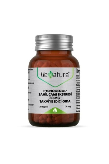 VeNatura Pycnogenol Coast Pine Extract 30 Mg 30 Capsules