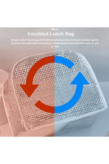 Flippy Thermal Lunch Bag, Flippy, Multifunctional, Compartmented, Waterproof, 22x14x19 cm, Purple