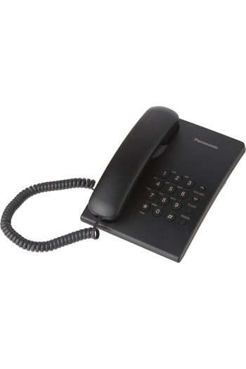 PANASONIC Panasonic Corded Phone - Black KX TS500