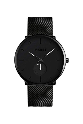 Skmei Men's Water Resistant Metal Analog Watch 9185 - 39 mm - Black