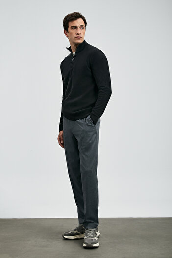Lufian Robın Men's Sweater Black