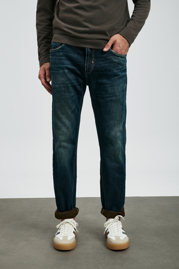 Lufian Chris Sport Jean Men's Trousers Slim Fit Blue