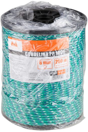 Evotools Cordelina PP 1001 Roll - 100 m.l. 12 mm 100 m White/Red