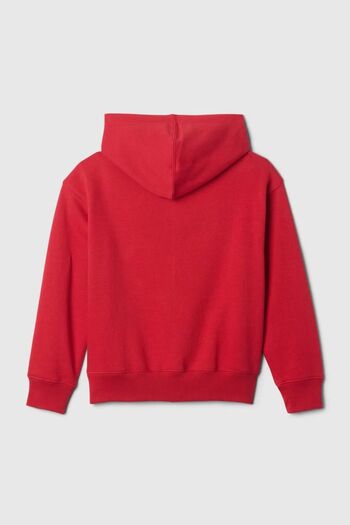 GAP Logo Boy's Zippered Red Sweatshirt