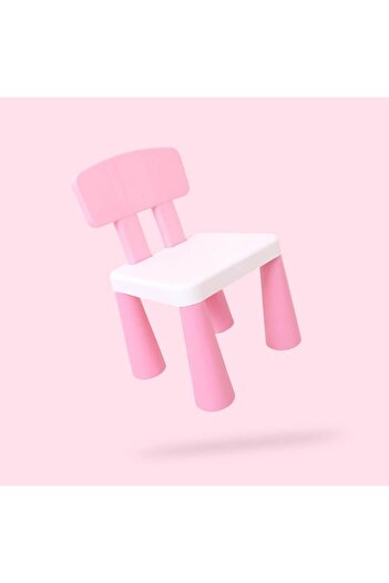 indiggo Children's Plastic Chair Indiggo®, Colored and Ergonomic, Pink