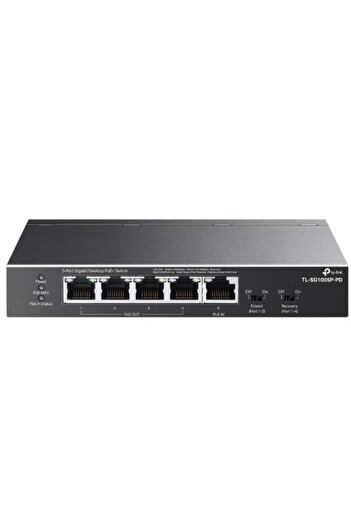 TP-LINK Switch TL-SG1005P-PD, 5 Ports, Gigabit, PoE