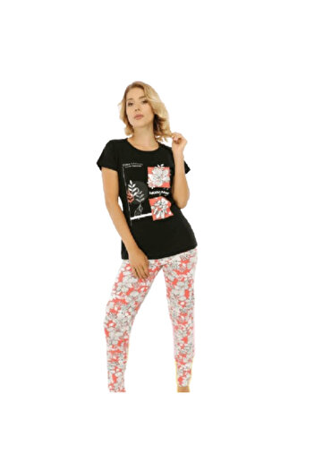 Generic Women's Cotton Short Sleeve Pajamas - PJ 2100