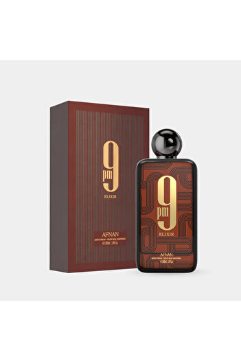 Afnan Boutique Afnan 9 PM Elixir Unisex Extrait De Parfum, 100ML