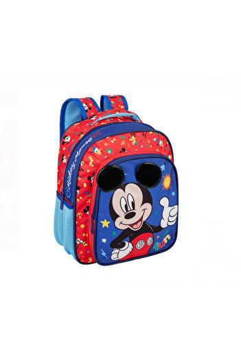 OEM Kindergarten backpack, Mickey Mouse pattern, with 3D ears