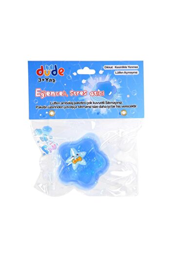 hak-iş oyuncak Squishy Stress Toy with Starfish Figure Soft Gel Squishy