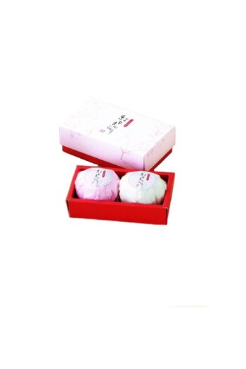 OEM Set of 2 hand towels 28x 28cm, 100% premium cotton, white/pink