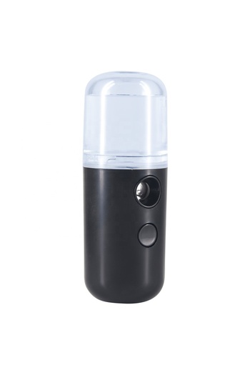 NEO Facial Hydration Spray, Nano Ⅱ®, Sanitizing, Skin Cleansing, Cold Steam, USB Charging, 30 ml, Black