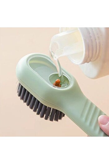 NEO Neo™ Cleany® Multifunctional Cleaning Brush with Soap Dispenser and Sprayer, 17 cm long